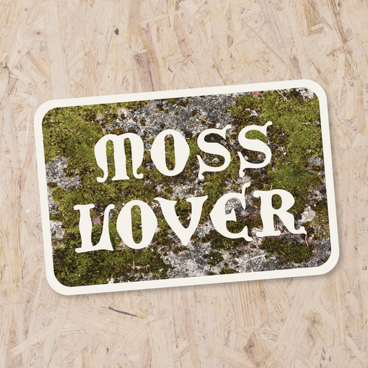 Moss Lover Sticker by The Lichen Collective