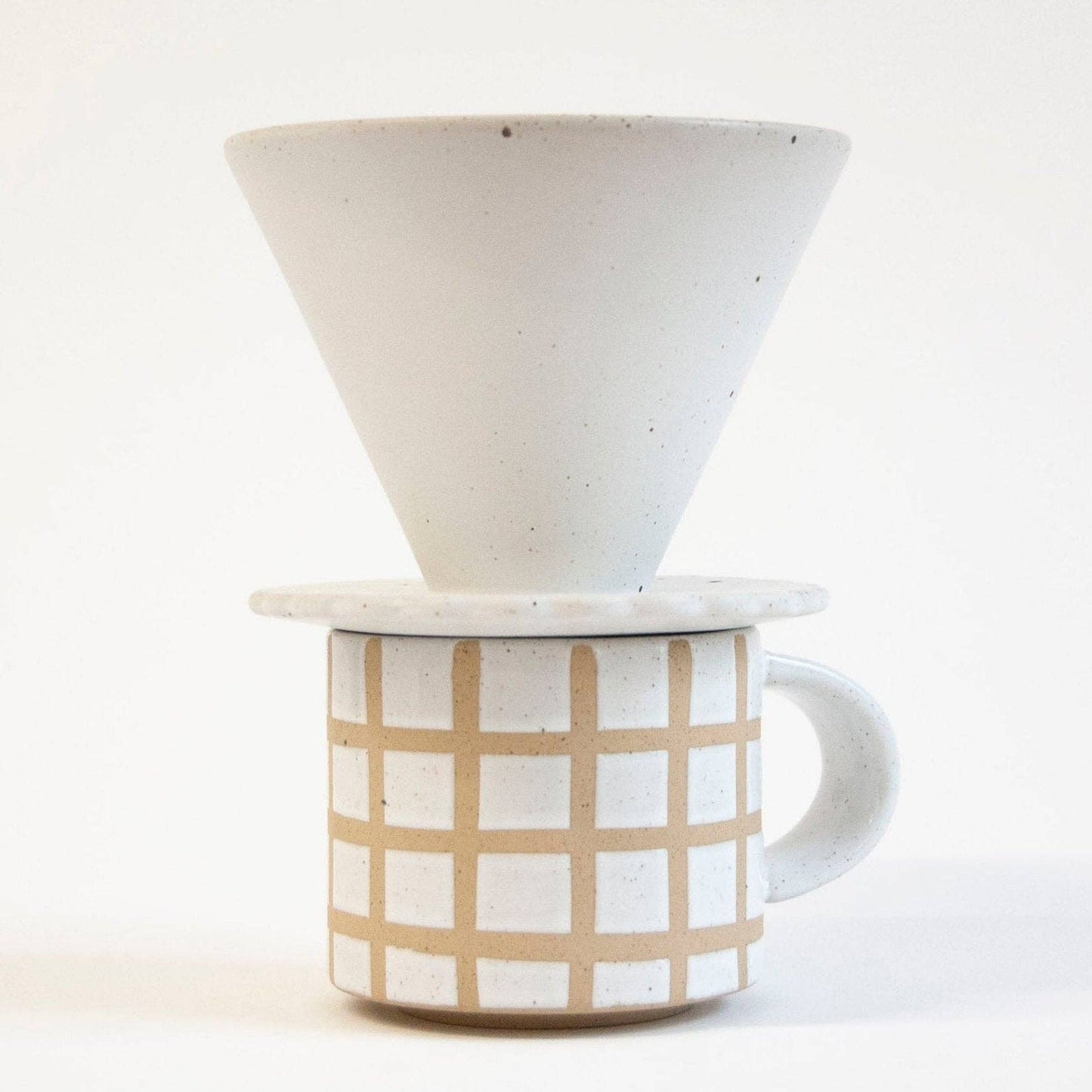 Speckled Pour Over Coffee Dripper by Co.House Designs