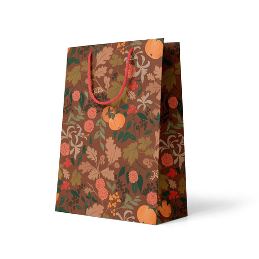 Harvest Persimmon Gift Bag by Amy Heitman