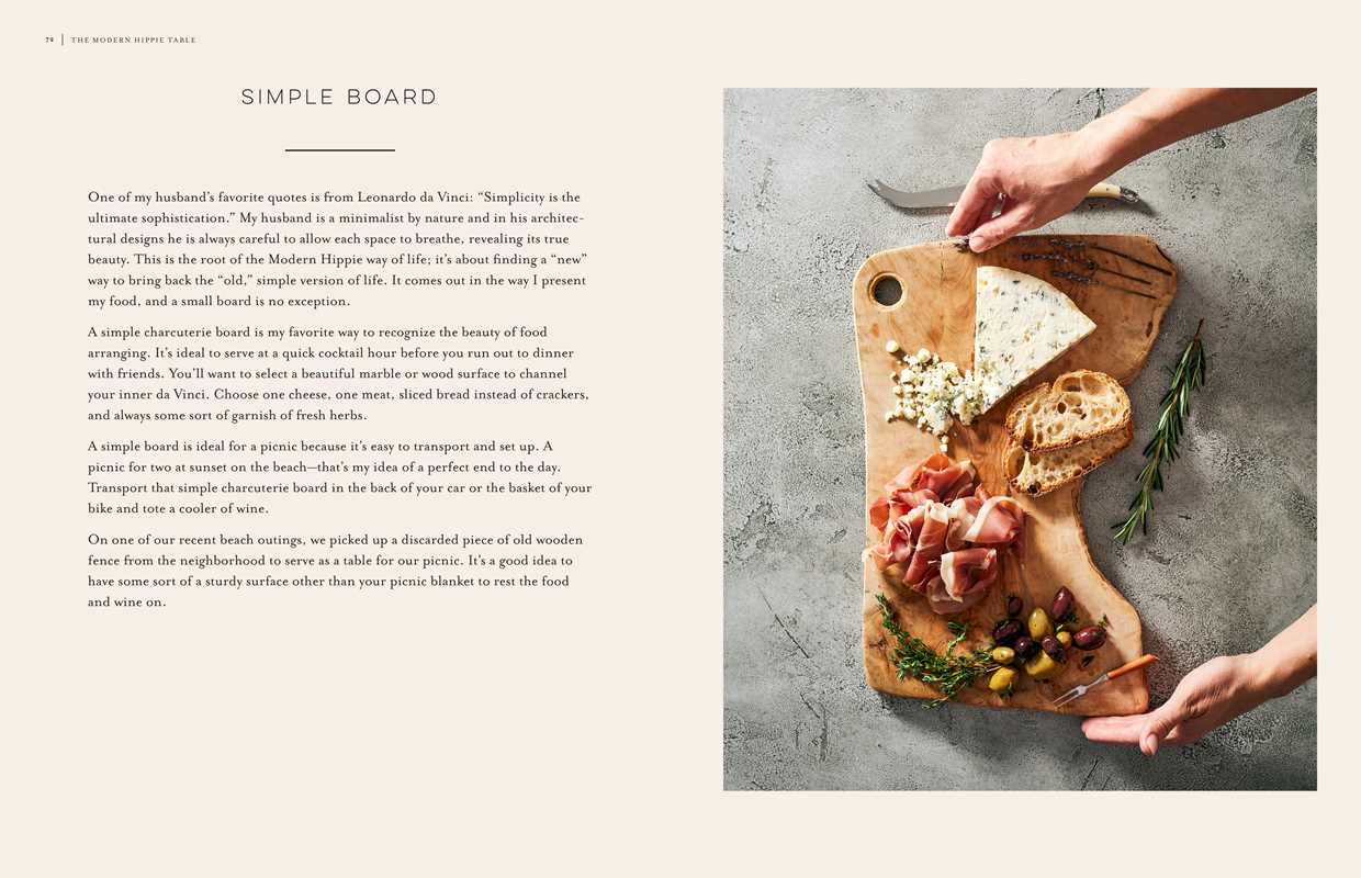 Modern Hippie Table Recipe Cookbook by Lauren Thomas