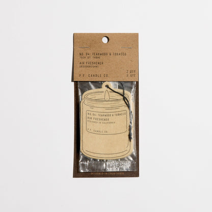 Teakwood & Tobacco Air Freshener by P.F. Candle Co.