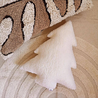 Into the Trees Boucle Accent Pillow | Cream by The Butter Flying