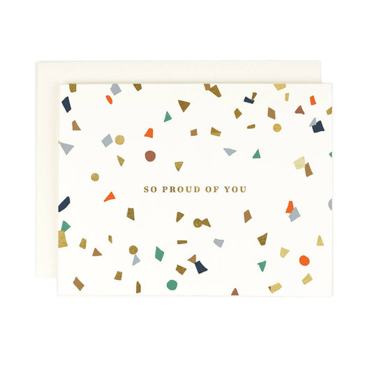 So Proud of You Greeting Card by Amy Heitman