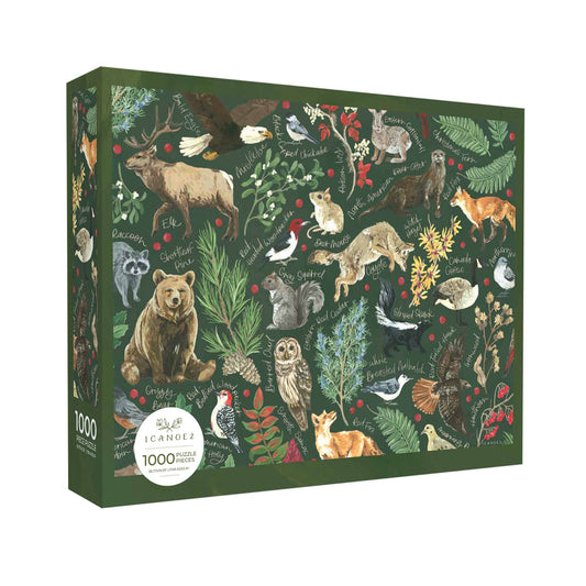 Winter Flora & Fauna Jigsaw Puzzle | 1,000 Pieces