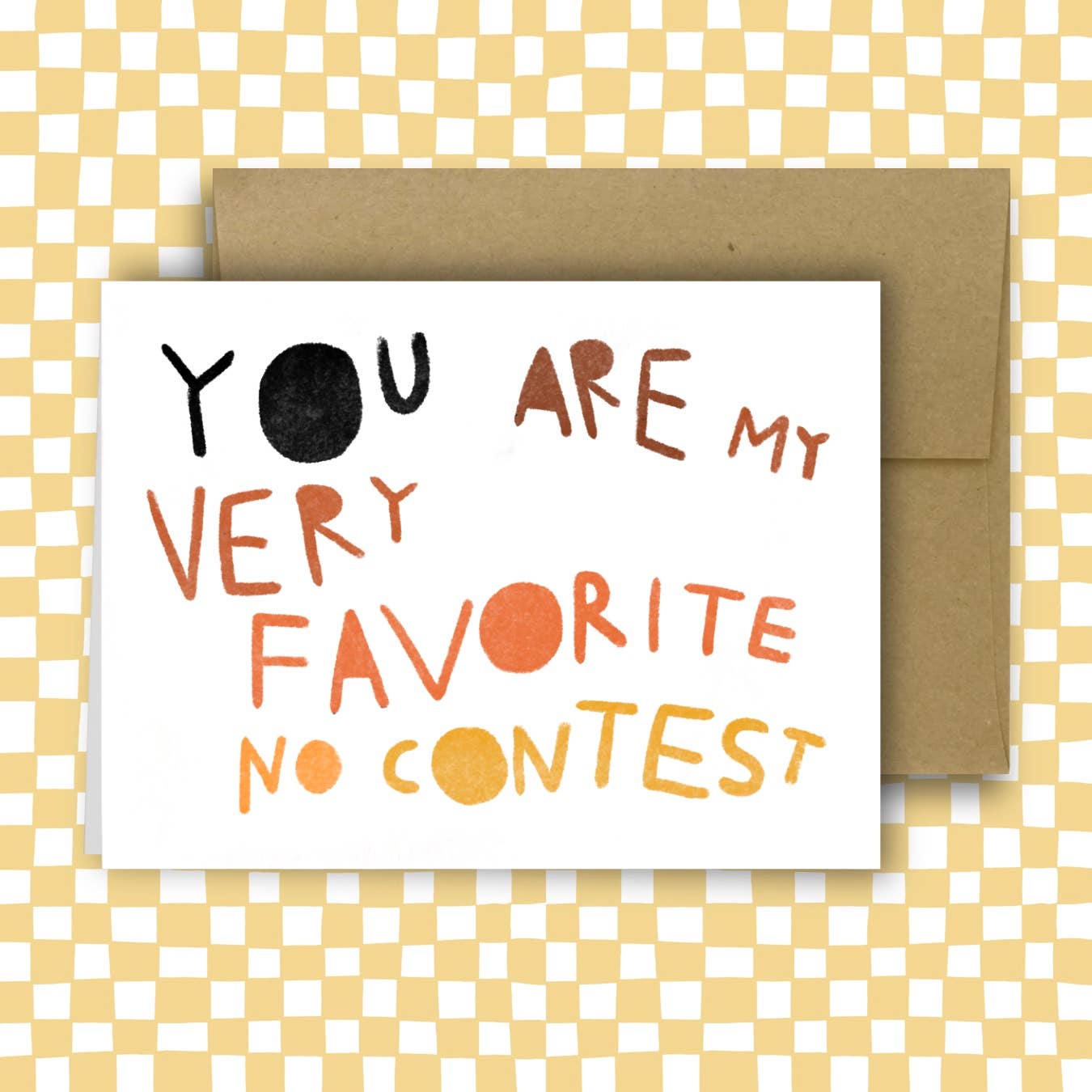 No Contest Greeting Card by Rani Ban