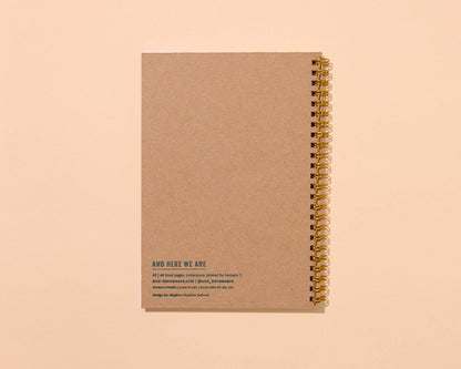 Rainbow Trout Fish Spiral Lined Notebook by And We Are Here