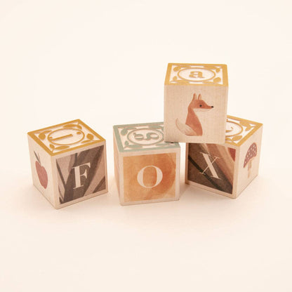 Watercolor ABC Blocks by Uncle Goose