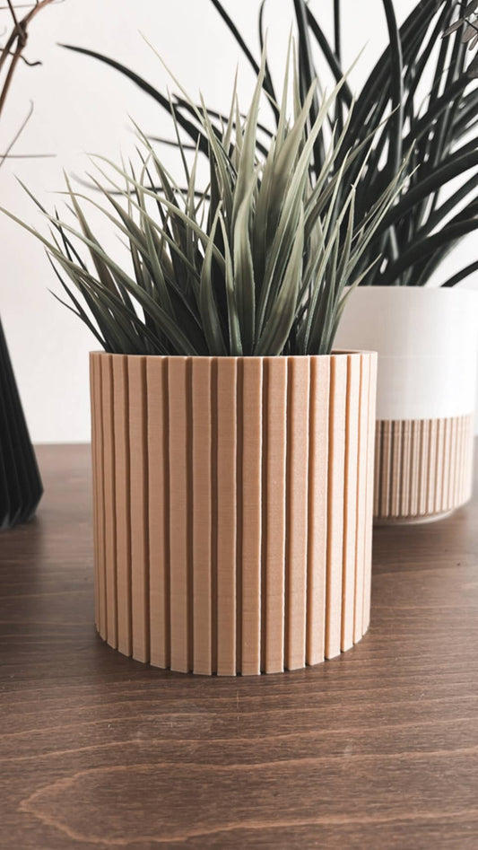 The Nordic Plant Pot in Birch | Small by Prairie City Printing Co.