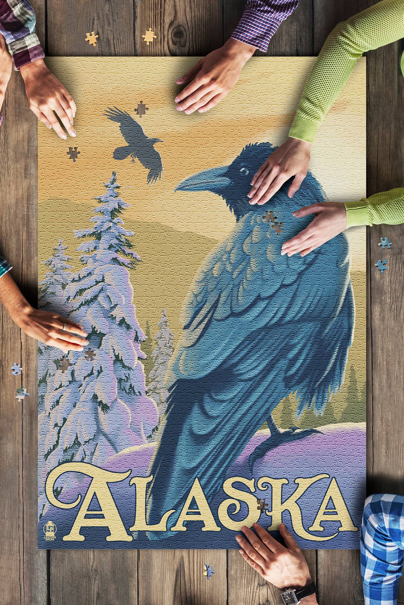 Ravens Alaska 1000 Piece Puzzle
