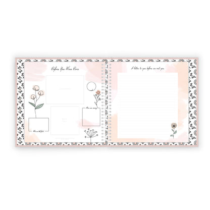 Wildflower Meadow Baby Memory Book by Lucy Darling