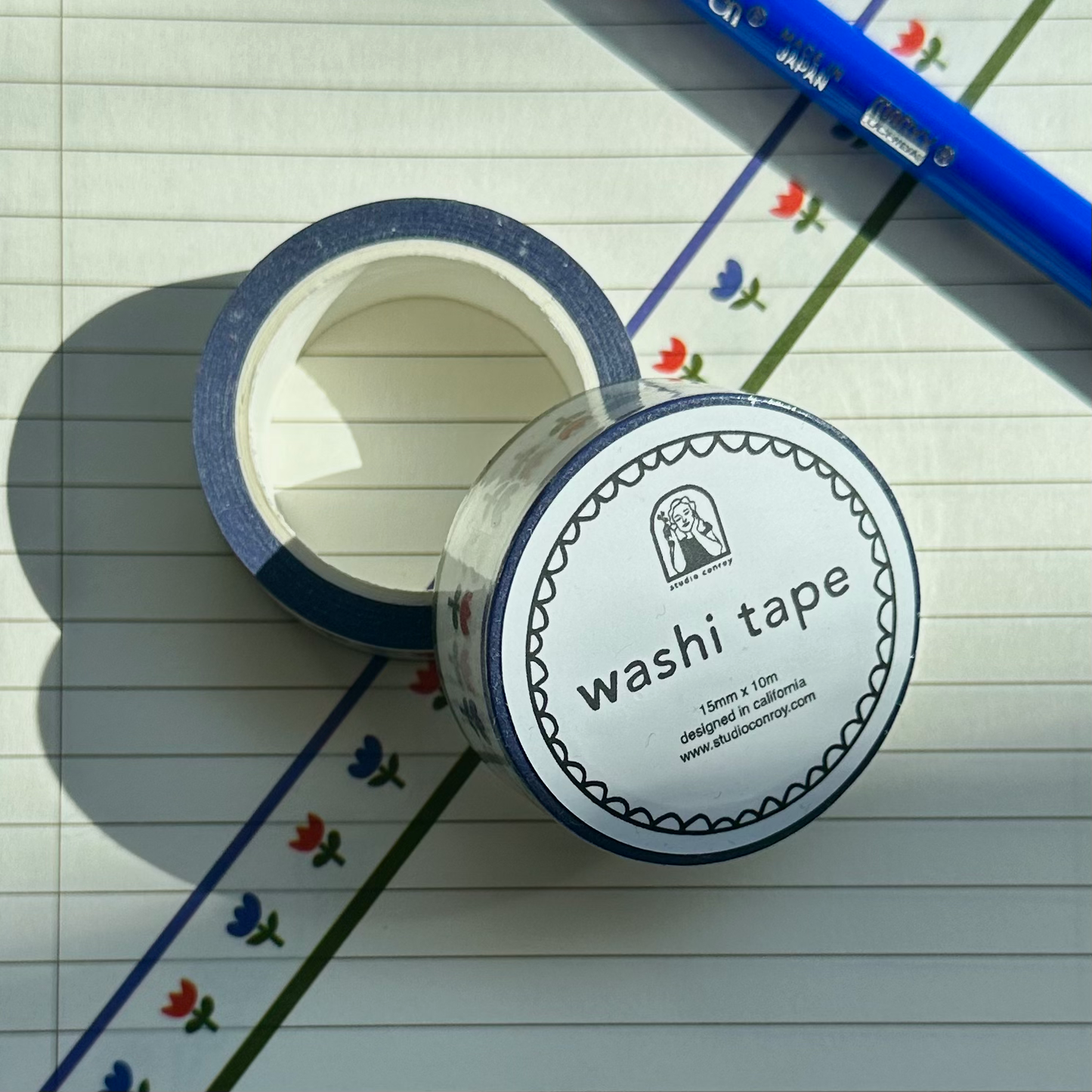 Tulips Washi Tape by Studio Conroy