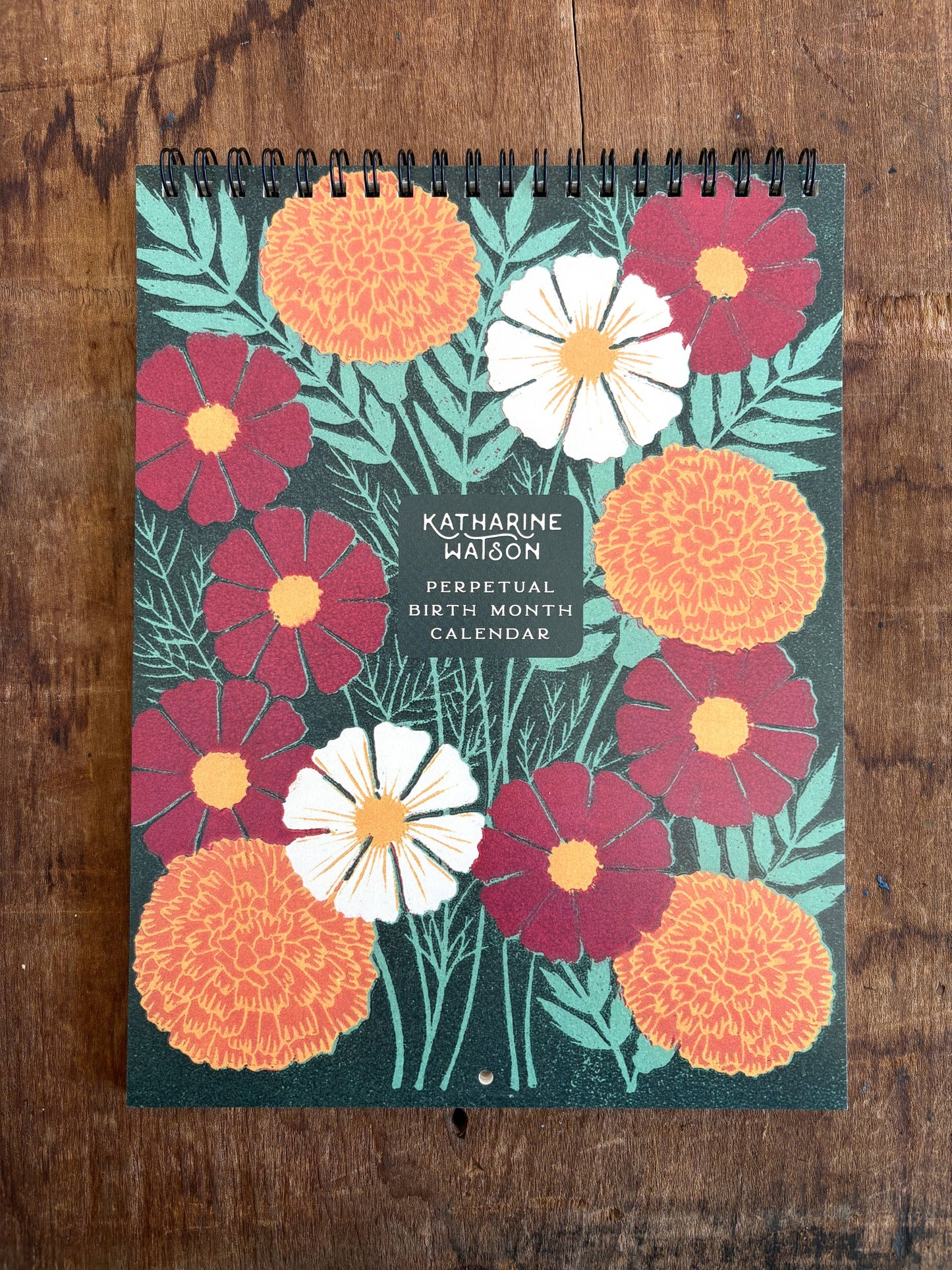 Perpetual Birth Month Calendar by Katharine Watson