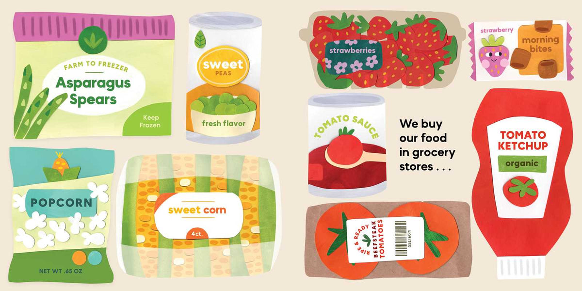 Our Food Grows Book by Sarah M. White