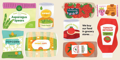 Our Food Grows Book by Sarah M. White