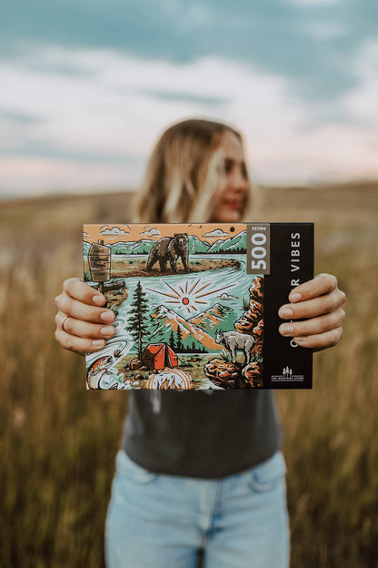 National Forest Puzzle - 500 Pieces by The Montana Scene