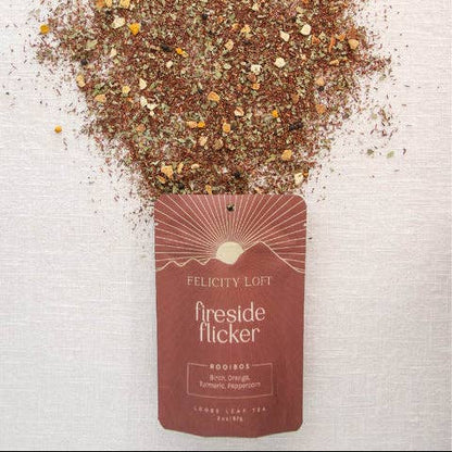 Fireside Flicker Tea by Felicity Loft