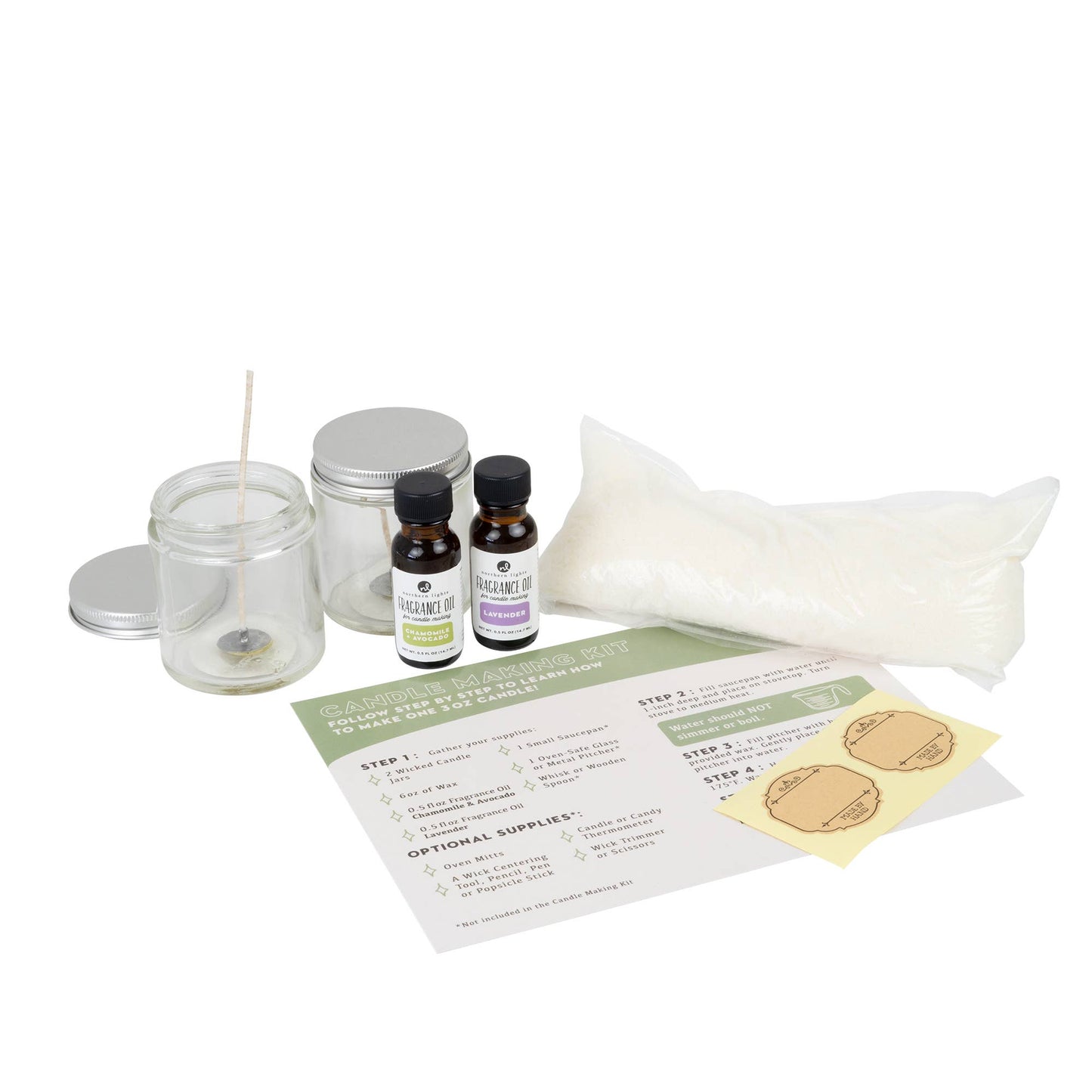 Candle Making Kit | 2pc | 3oz.