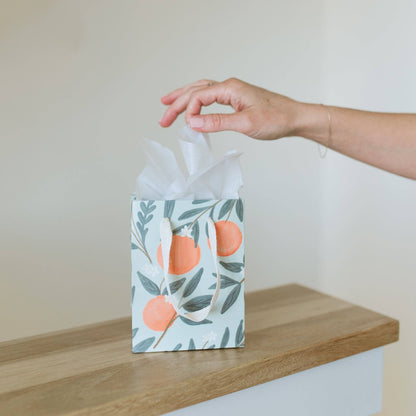 Orange Vines Gift Bag