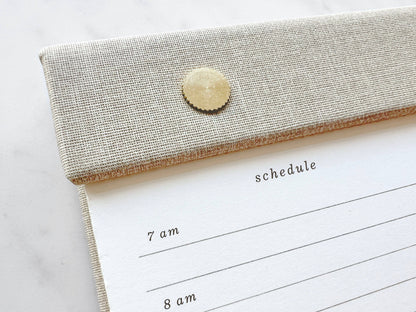 Daily Planner Notepad by Favorite Story Paperie
