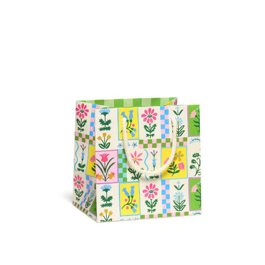 Retro Flower Gift Bag | Small by Red Cap Cards