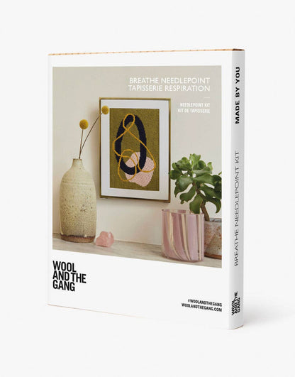 Breathe Abstract Needlepoint Kit by DMC