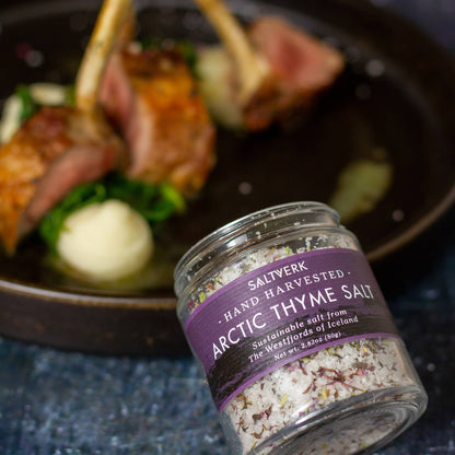 Arctic Thyme Icelandic Sea Salt by Saltverk