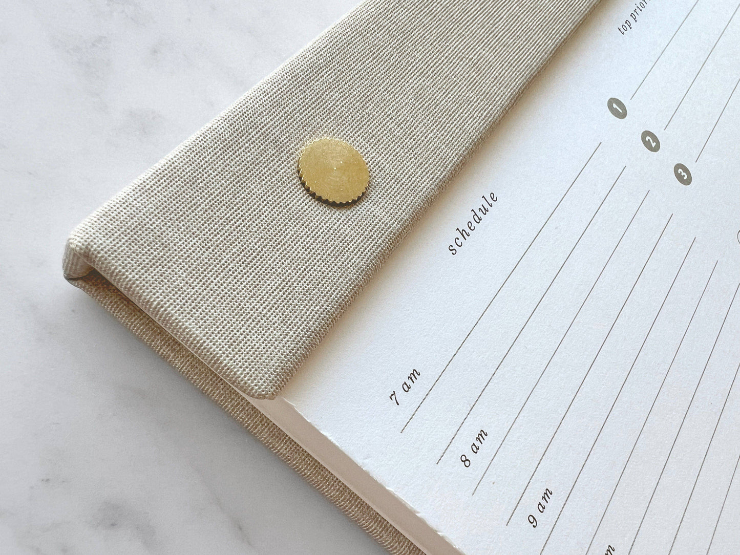 Daily Planner Notepad by Favorite Story Paperie