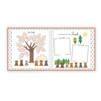 Teddy Bears Picnic Baby Memory Book by Lucy Darling