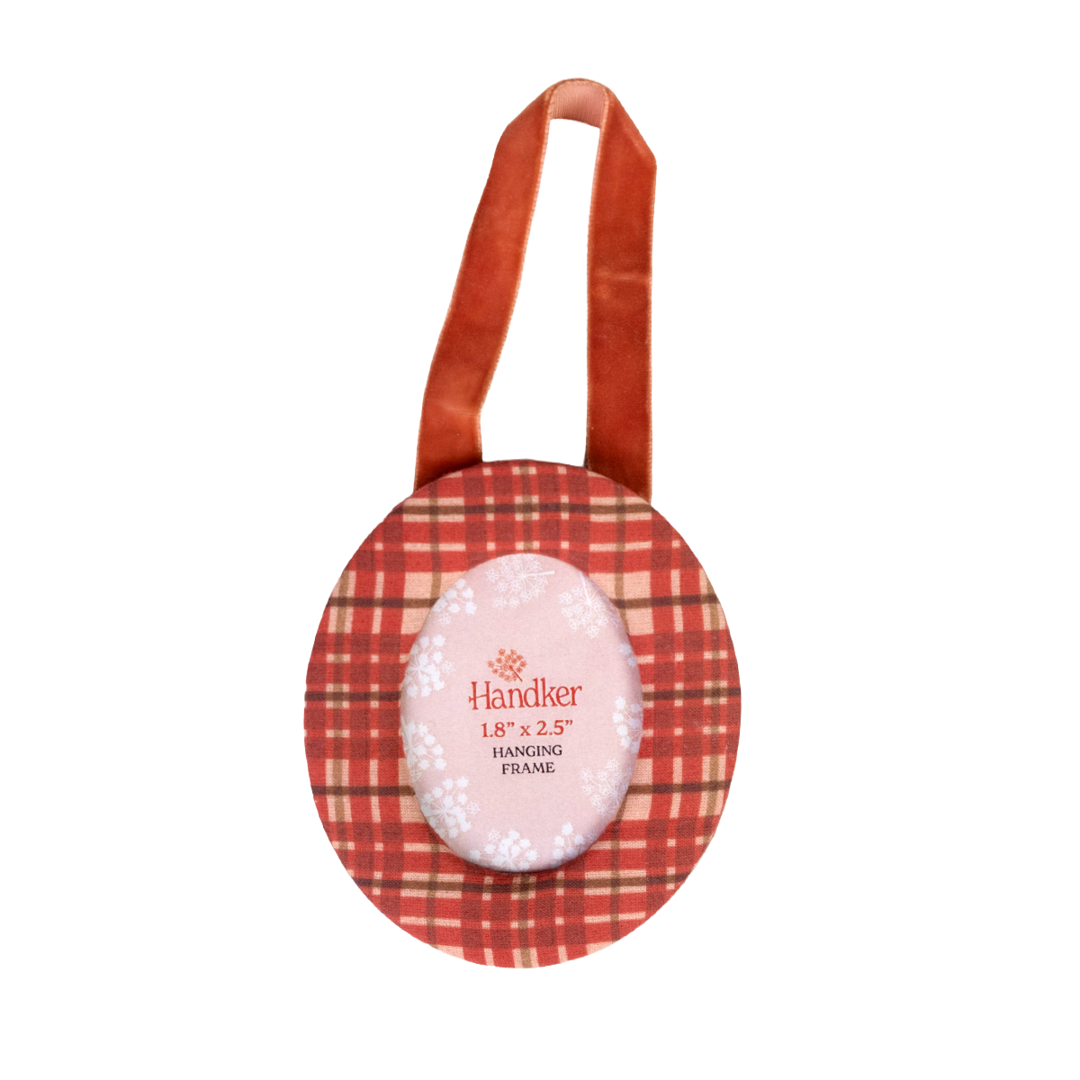 Marley Fabric Frame Ornament by Handker Bandanas