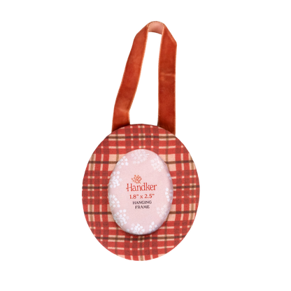 Marley Fabric Frame Ornament by Handker Bandanas