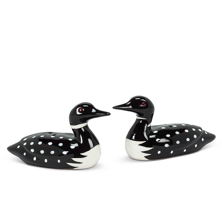 Loon Salt & Pepper Shakers by Abbott