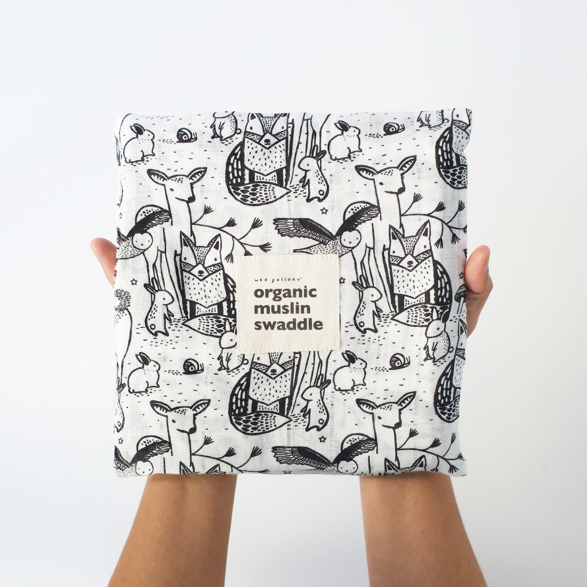 Organic Muslin Swaddle | Forest by Wee Gallery