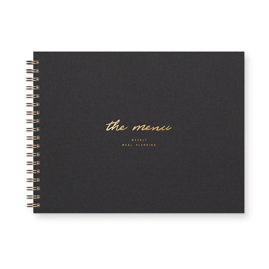 The Menu Weekly Meal Planner by Ruff House Print Shop