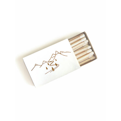 Snow Capped Mountains Matchbox by Studio Portmanteau