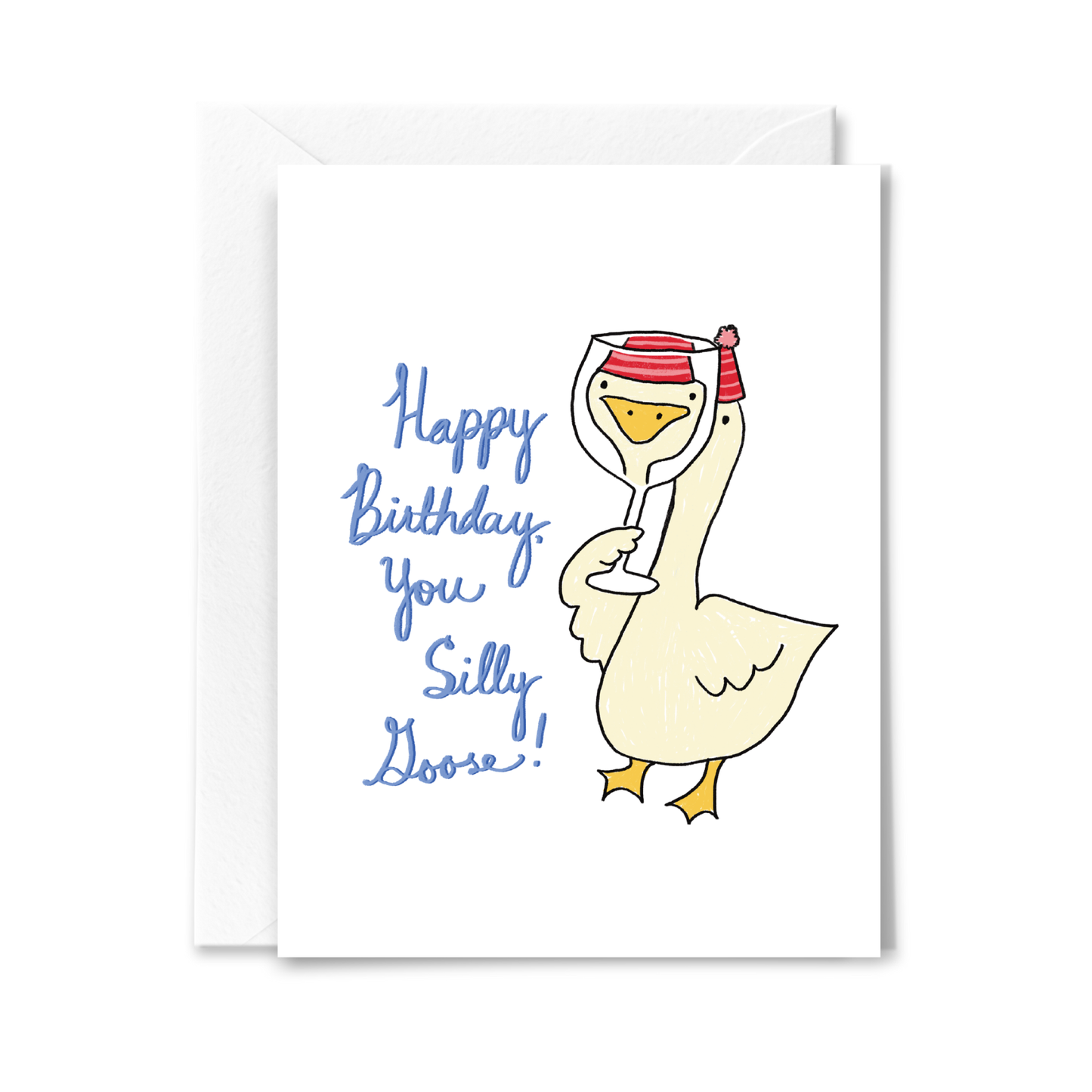 Silly Goose Birthday Card by Studio Conroy