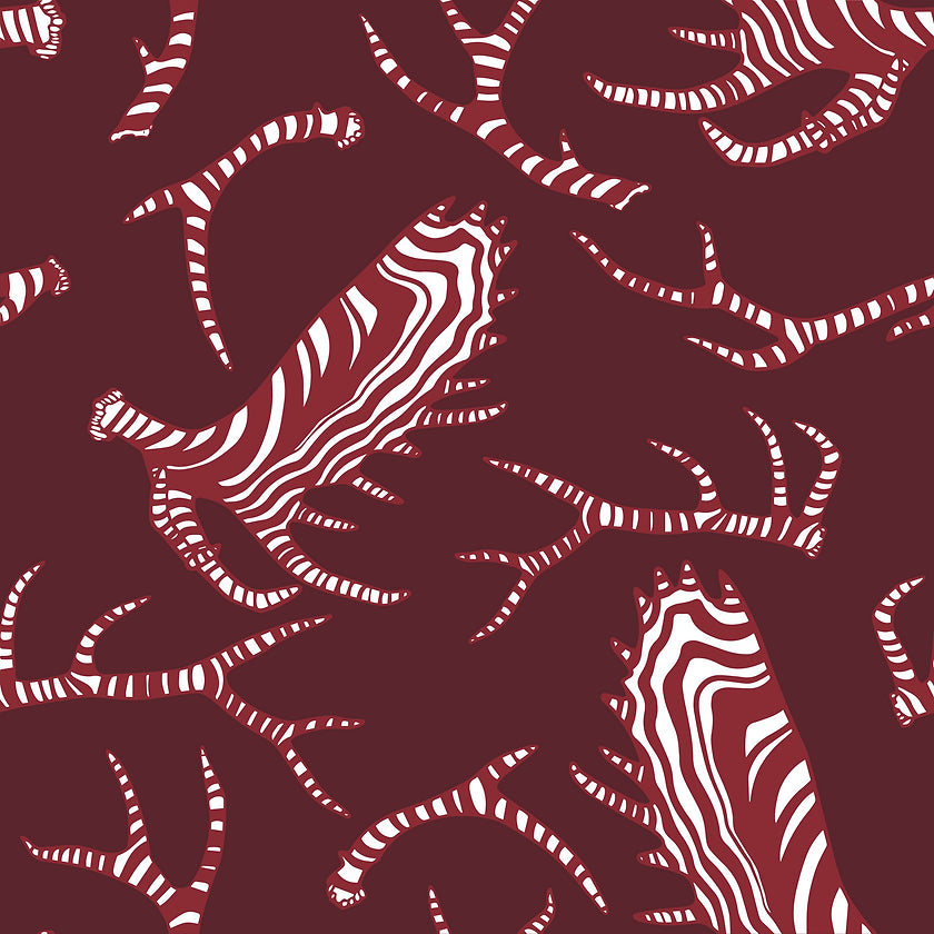 Candied Antlers Wrapping Paper by Brianna Reagan