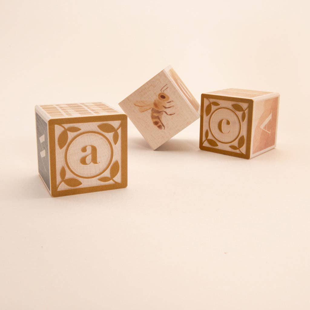 Watercolor ABC Blocks by Uncle Goose