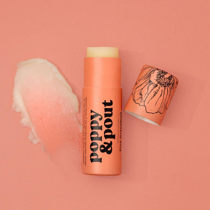Pink Grapefruit Lip Balm by Poppy & Pout