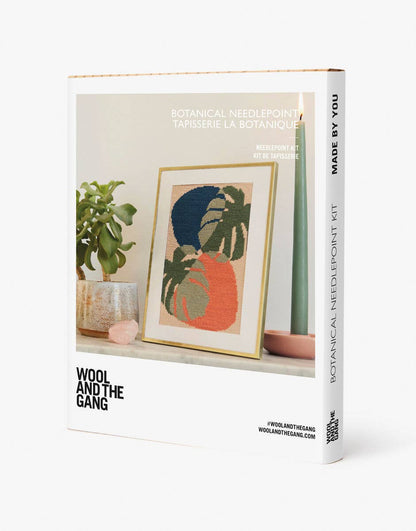 Monstera Botanical Needlepoint Kit by DMC
