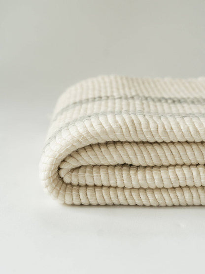 Woolen Cloud Throw Blanket by Co.House Designs