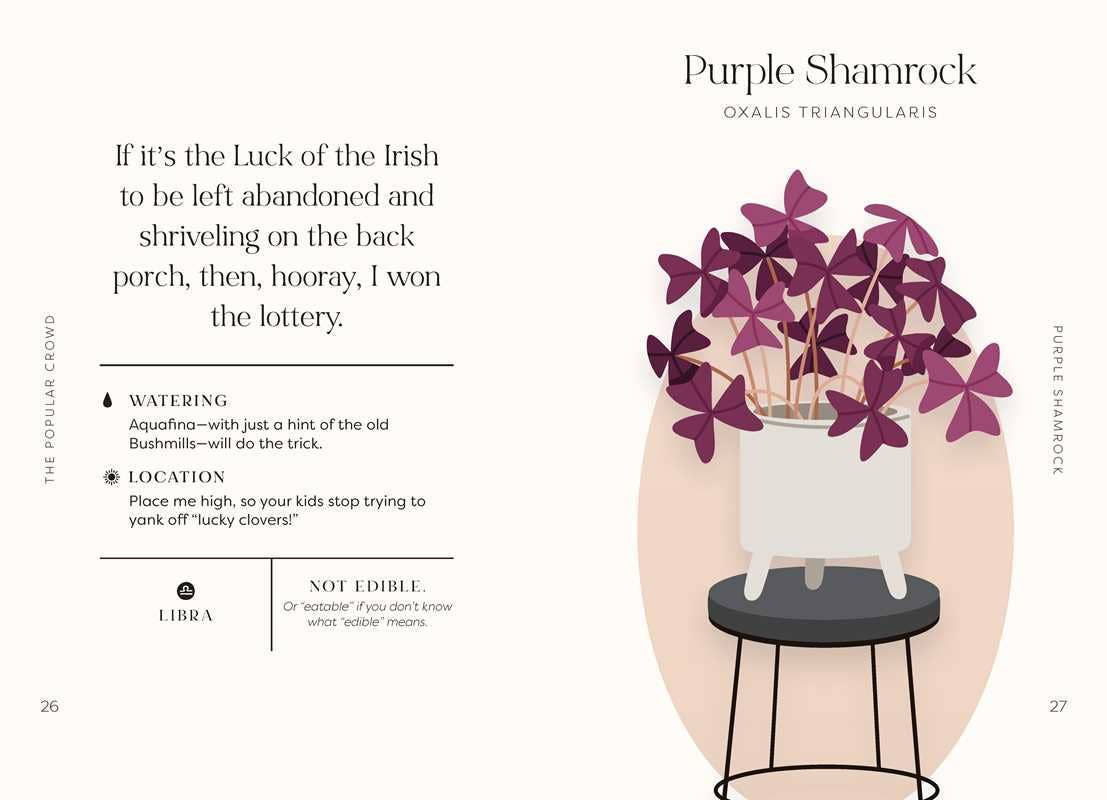 Houseplants and Their F*cked-Up Thoughts by Carlyle Christoff