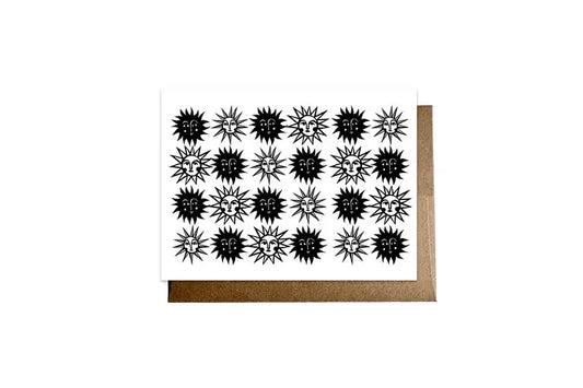 Many Suns card by Anna Brones