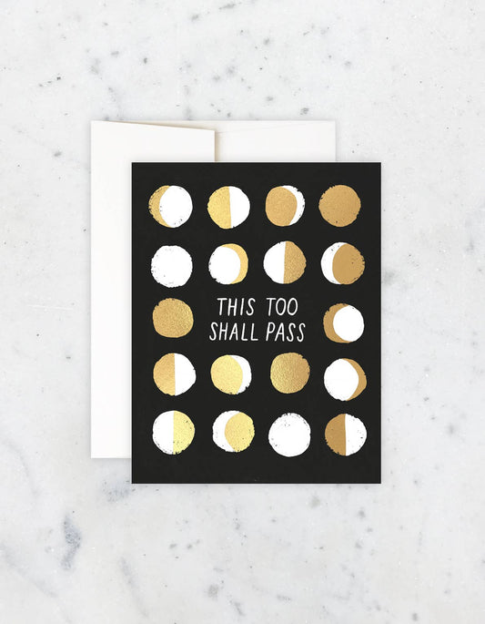 Moon Phases Card by Idlewild Co.