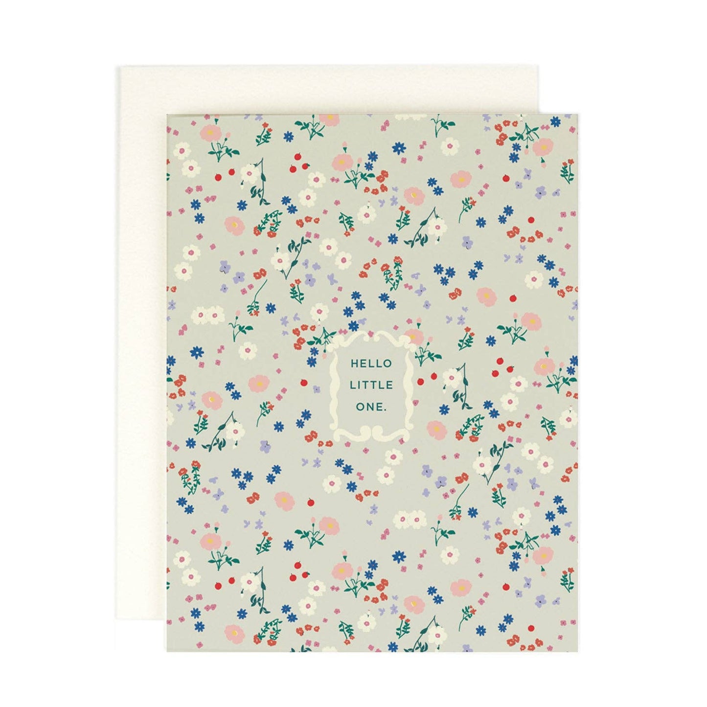 Hello Little One Greeting Card by Amy Heitman