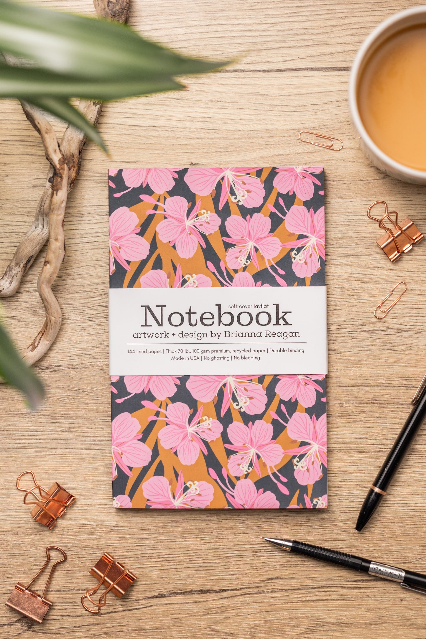 Fireweed Sketchbook by Brianna Reagan Art