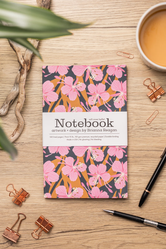 Fireweed Sketchbook by Brianna Reagan Art