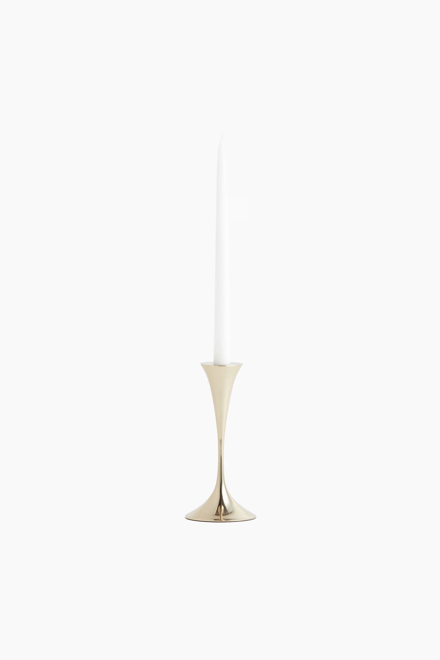 Gold Taper Candle Holder