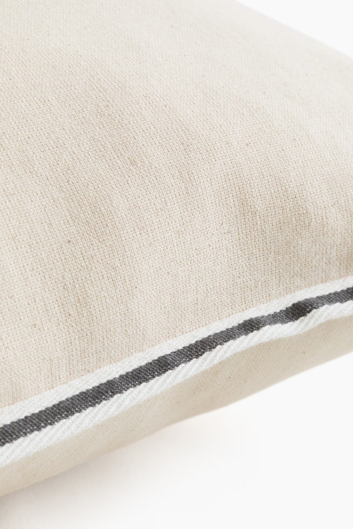Cotton Canvas 16"x24" Accent Pillow | Light Beige