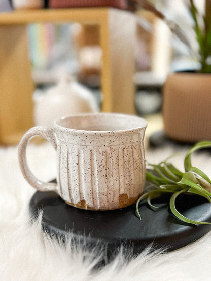 Carved Vertical Stripes Mug by Night School Knits and Pots #28