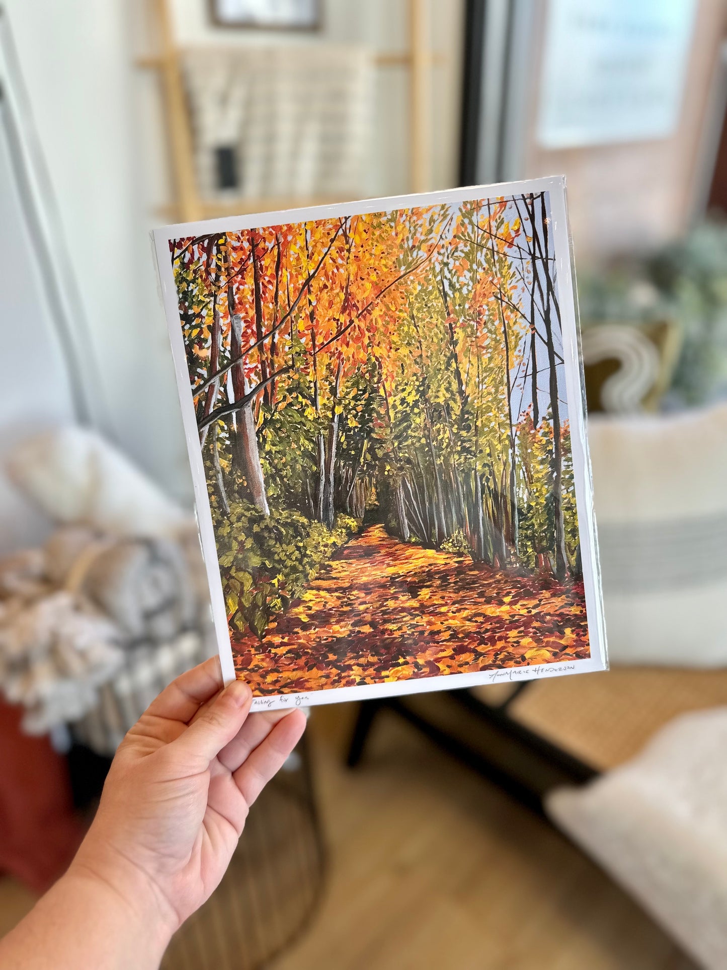 Falling for You 8x10 Print by AnnMarie Henderson Art